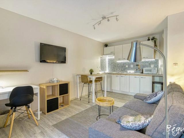 TOULOUSE / Croix Daurade Appartement T1 meublé avec parking