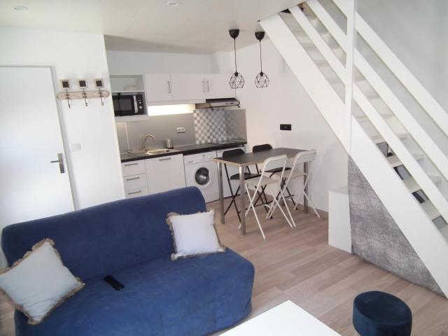 TOULOUSE FACE SAINT AUBIN SUPERBE T.1 BIS MEUBLE, EN DUPLEX