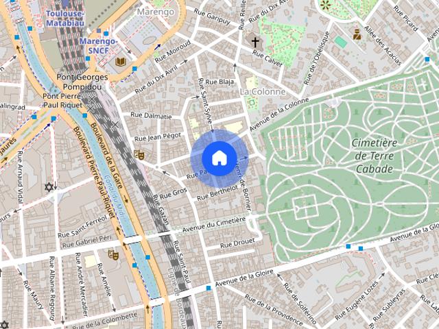 TOULOUSE / Location Appartement 1 Pièce 21 m²