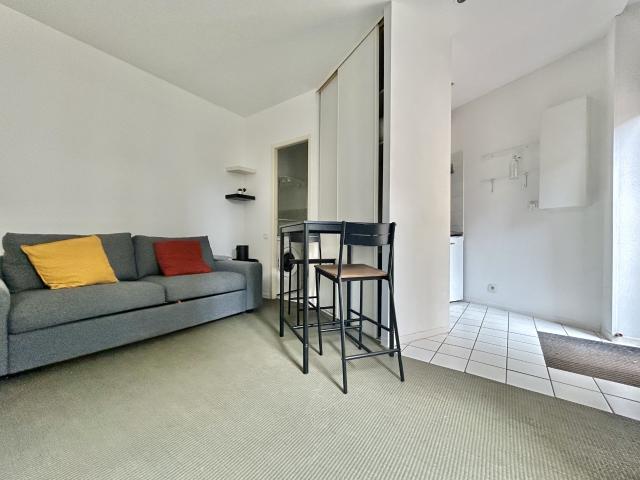 Toulouse, quartier Compans Caffarelli, T1 meublé de 19.00 m2