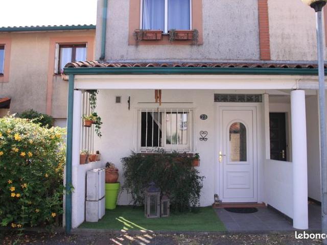 Toulouse, secteur Lapujade, agréable maison de ville de type 3