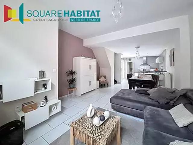 Tourcoing 59200 Achat / Vente maison 4 pièces t4 au dernier étage cave