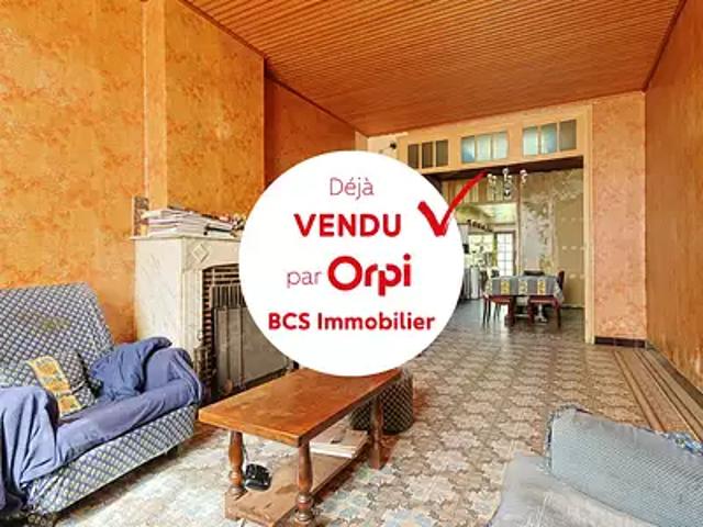 Tourcoing 59200 Achat / Vente maison 4 pièces t4 jardin cave