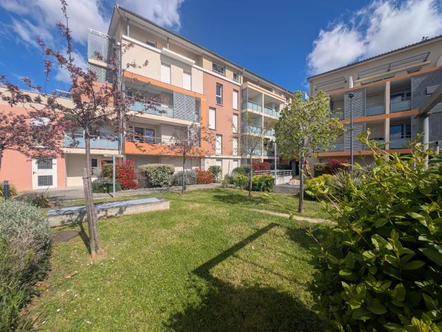 Tournefeuille proche centre Ville appartement T2 de 42.66m2 en rdc
