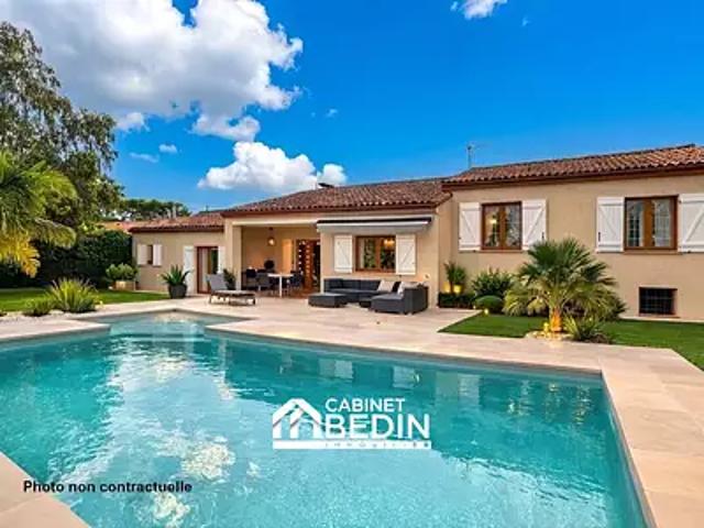 Tournefeuille 31170 Achat / Vente maison 7 pièces t7 au dernier étage piscine