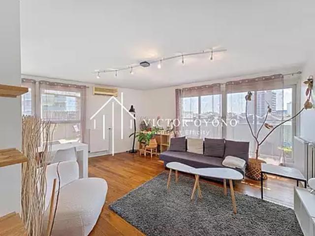 Tours 37000 Achat / Vente appartement 3 pièces t3 au dernier étage terrasse