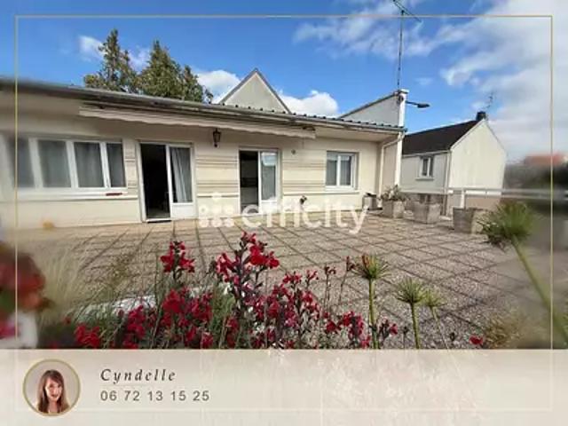 Tours 37000 Achat / Vente maison 4 pièces t4 terrasse