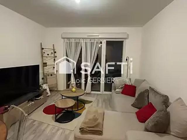 Tours 37100 Achat / Vente appartement 2 pièces t2 balcon parking