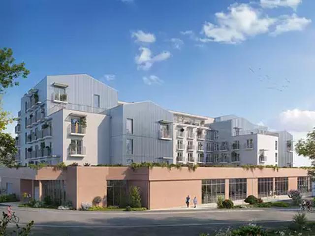 Tours 37100 Programme neuf appartement neuf à vendre t1 LMNP