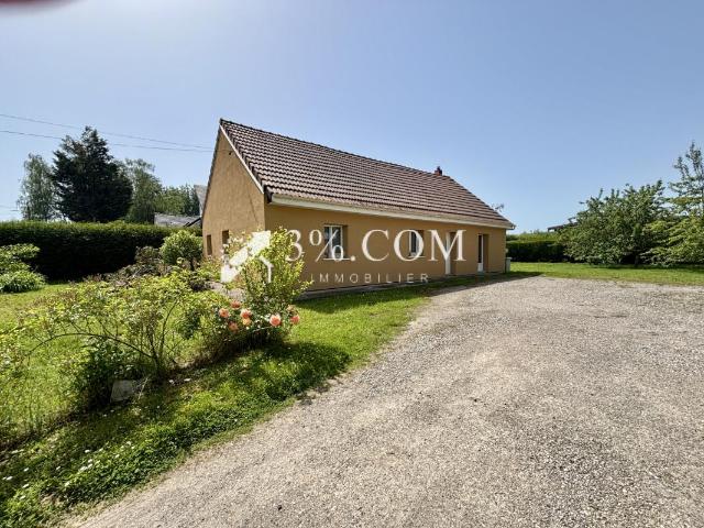 TOURS EN VIMEU: pavillon récent 3CH 102m2 combles aména