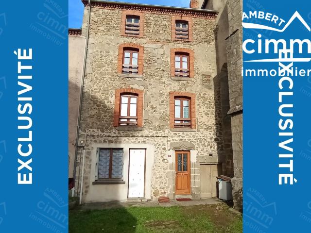 Tours sur Meymont Vente Maison 63