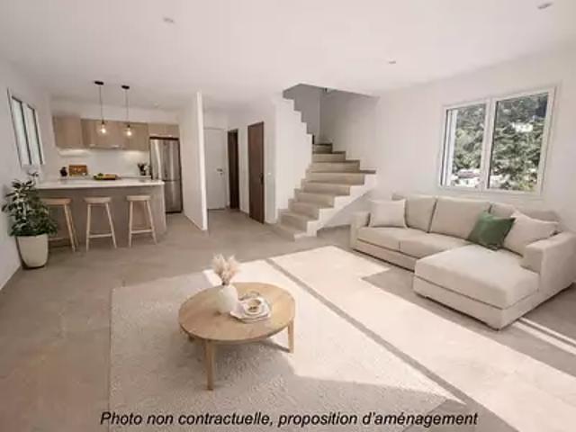 Tourrette Levens 06690 Achat / Vente maison 4 pièces t4 jardin