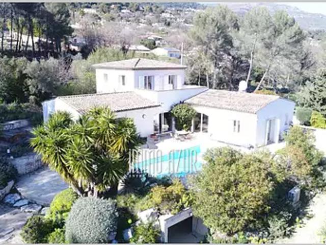 Tourrettes sur Loup 06140 Achat / Vente maison 6 pièces t6 piscine parking