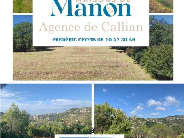 Tourrettes Vente Terrain 83