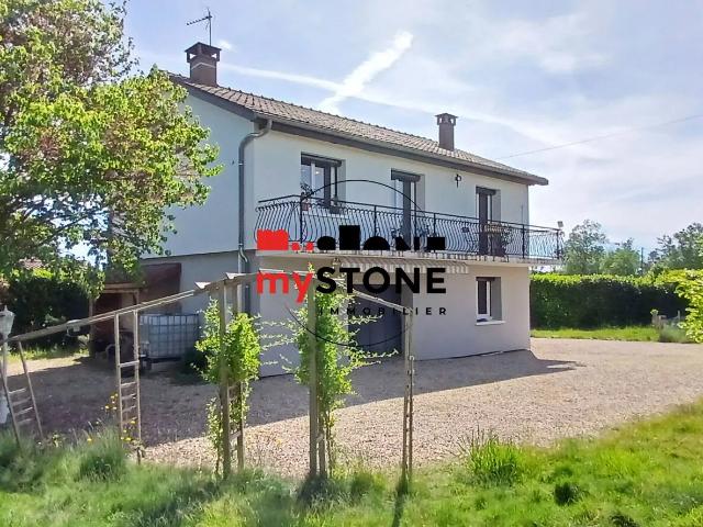 Toussieux maison 110m² sur un terrain de 1245 m²