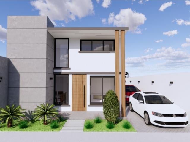 Town house en venta en obra gris. En Llano alto