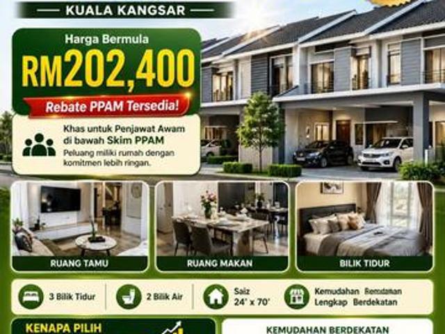 TownHouse Chandan Putri Kuala Kangsar