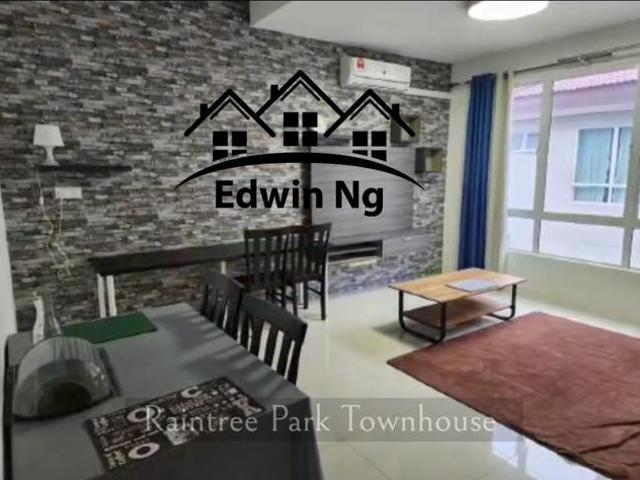 Townhouse at Raintree Park 2 Partially Furnished Renovated
