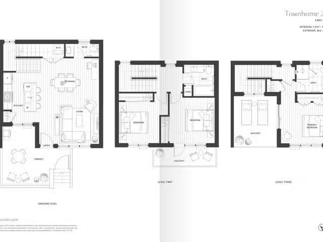 Townhouse for sale in Burnaby, Burnaby North, TH3 2135 Springe.