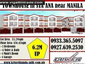 Townhouse For sale in Manila Value for money house BrandNew