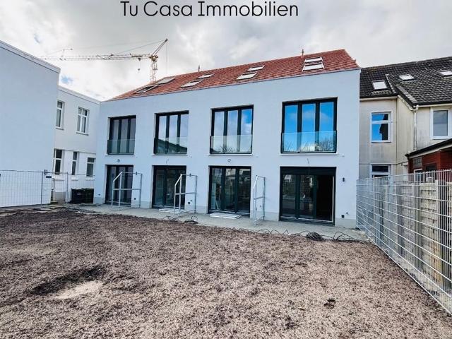 TOWNHOUSE NORDERNEY mit FeWo Studio am Nordbadestrand / Sonnenbalkon + Garten