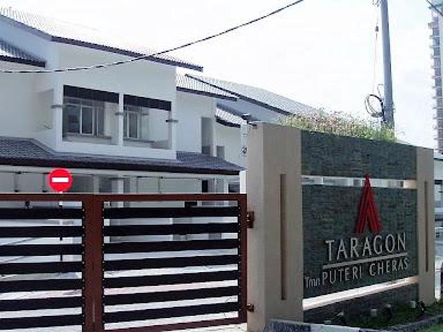 Townhouse Taragon Puteri Cheras 1170 sf upper unit Cheras