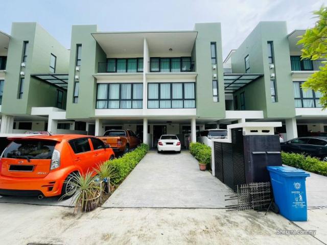 townhouse upper 2 storey primer garden town villas, cahaya spka