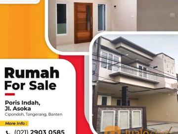 TSI/15830 Rumah Poris Indah, Cipondoh, Tangerang, 8x11 m, 2 Lt, SHM