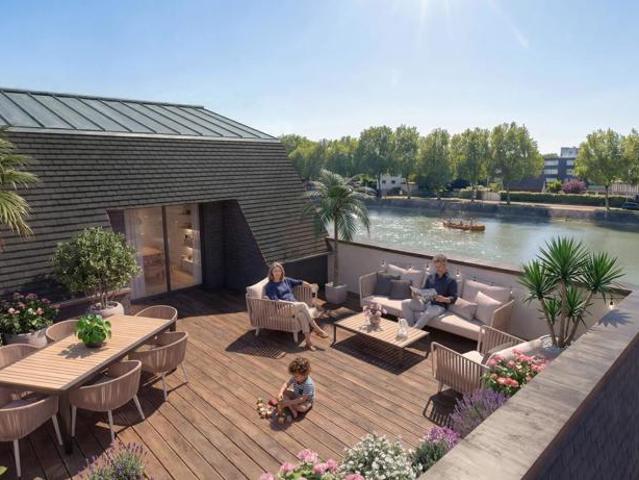 Trouville: 5 pièces terrasse exceptionnelle + 2 balcons