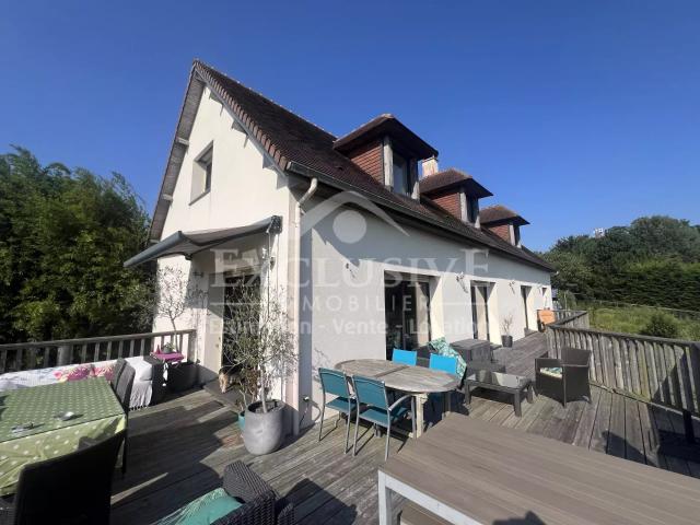 Trouville – Maison contemporaine avec terrasse sud/ouest et vue