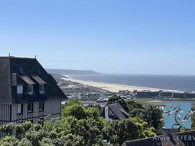 Trouville sur Mer 14360 Achat / Vente appartement 2 pièces t2 au dernier étage