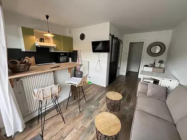 Trouville sur Mer 14360 Location appartement 1 pièce t1 parking