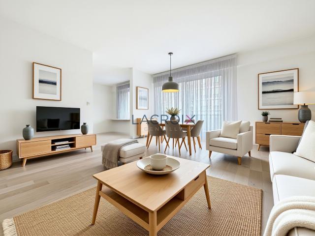 A deux pas du métro ligne 14, appartement 3 pièces avec balcon proche de toutes commodités