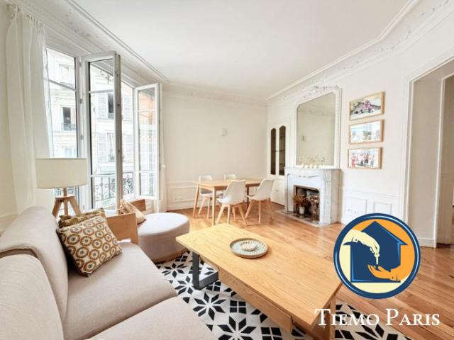 Trois pièces MEUBLÉ avec DEUX chambres TIEMO PARIS, Paris 8ème