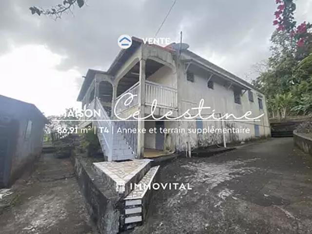 Trois Rivières 97114 Achat / Vente maison 5 pièces t5