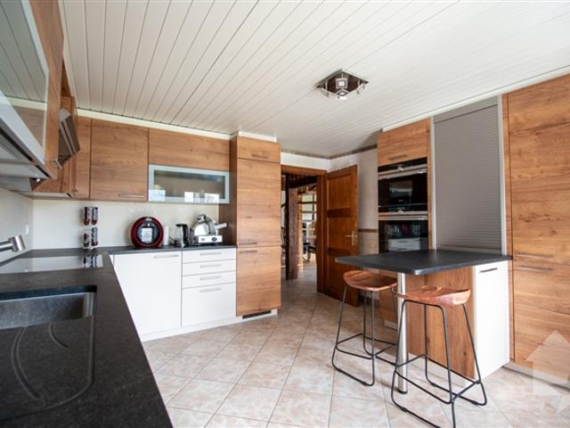Troistorrents, freistehendes Chalet mit 6,5 Zimmern und Aussicht