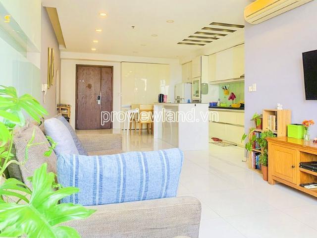 Tropic Garden bán căn hộ tầng trung tháp C2 với 2 phòng ngủ view thành phố & sông thoáng mát