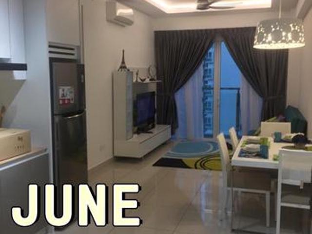 Tropicana bay furnished renovated 3 room