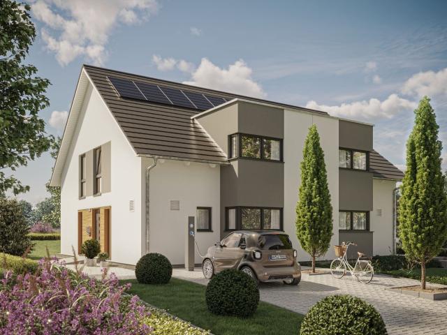 Eine exlusive Doppelhaushälfte noch FREI! mit schönen Grundstück in Herne Röhlinghausen