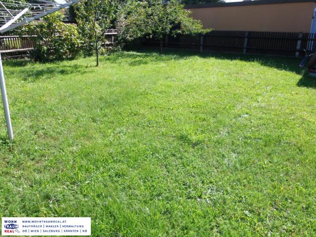 Traumhafte Bauparzelle mit gemütlichem Holzblockhaus