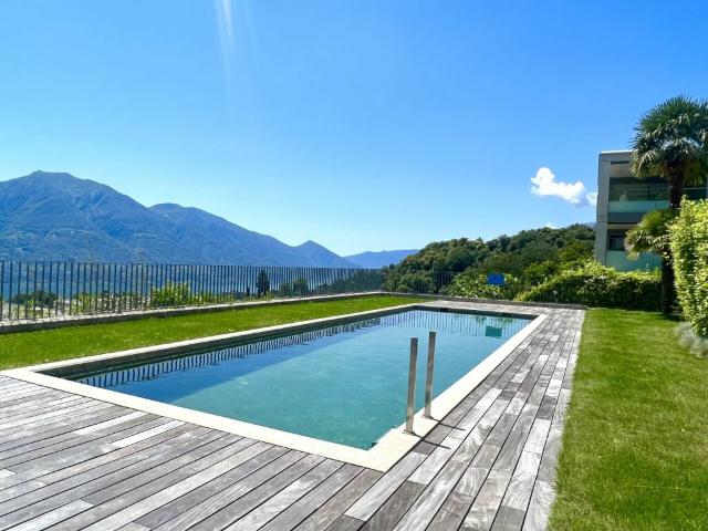 Traumhafte Ferienwohnung mit Seeblick in sonniger Lage – Contra, Tessin