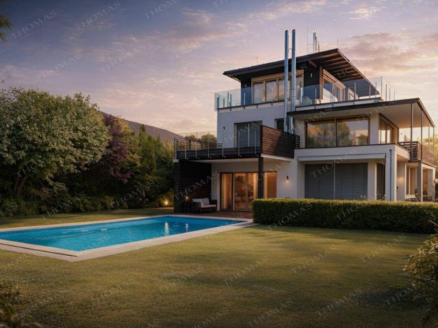 Traumhafte Villa mit Pool, Garten & Weitblick in Brunn am Gebirge