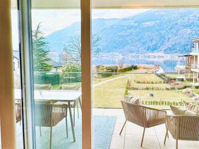 Traumhafte Wohnung mit Seeblick und Strand am Ossiachersee