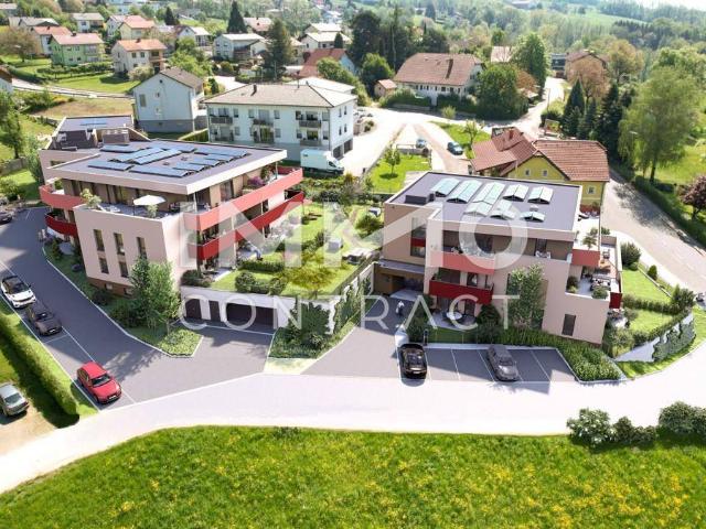 Traumhafte 3 Zi Gartenwohnung in den STADTTERRASSEN PEUERBACH provisionsfrei! * JETZT FRÜHKÄUFER RABATT!