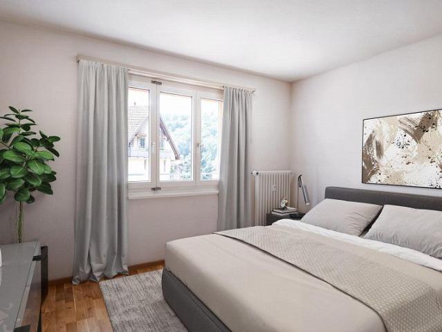 Traumhafte 3 ZWG in bester Lage mit Balkon ins Grüne