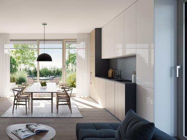 Traumhafte 4 Zimmer Familienwohnung mit großzügigen Garten und Terrasse!