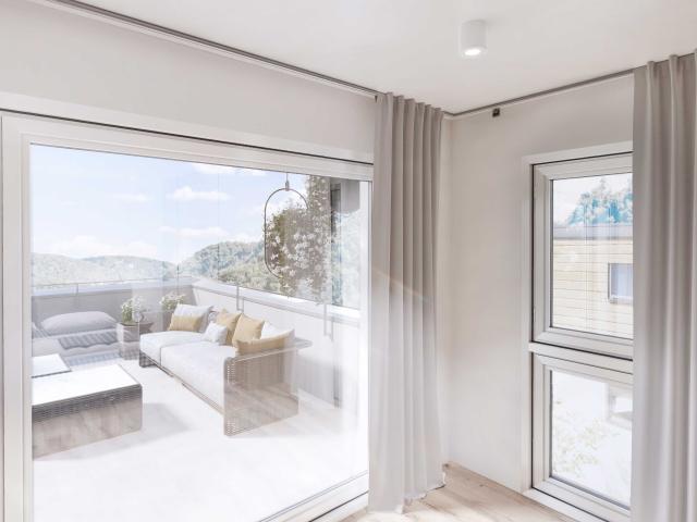 Traumhaftes Doppelhaus: Modernes 5.5 Zimmer Wohnen mit Panoramablick Haus N