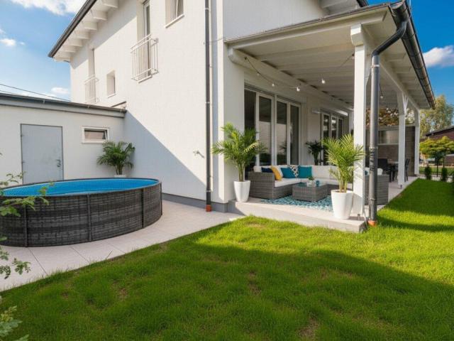 TRAUMHAFTES ERSTBEZUGS EINFAMILIENHAUS in GERASDORF mit 4 ZIMMER, GARAGE, GARTEN, TERRASSE