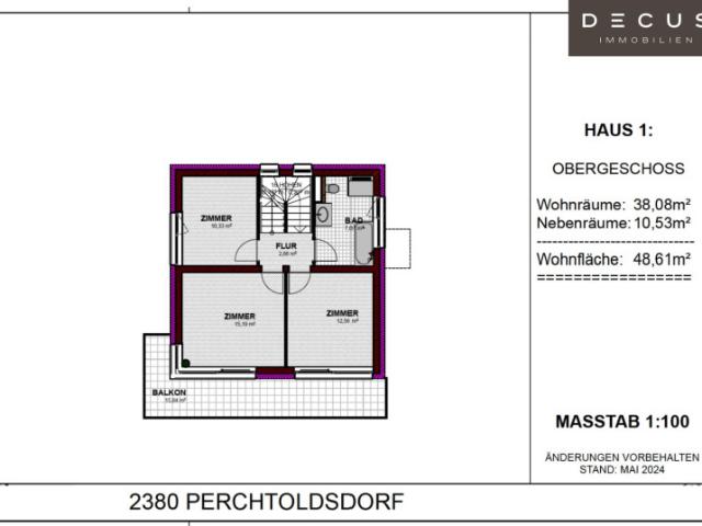 Traumhaftes haus an der wiener stadtgrenze | aubachhaus | schlüsselfertig | 4 zimmer + studio + keller | 2 balkone | 2 terrassen | garten | 2 stellplätze |