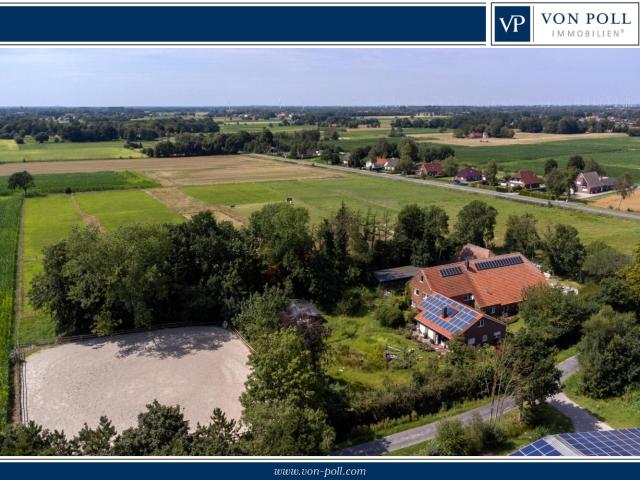 Traumhaftes Landhaus mit Pferdehaltung und barrierefreiem Neubau in Blomberg!